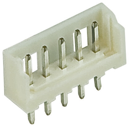 Molex Micro-Latch Series Straight Through Hole PCB Header, 7 Contact(s), 2 mm Pitch, 1 Row, Shrouded