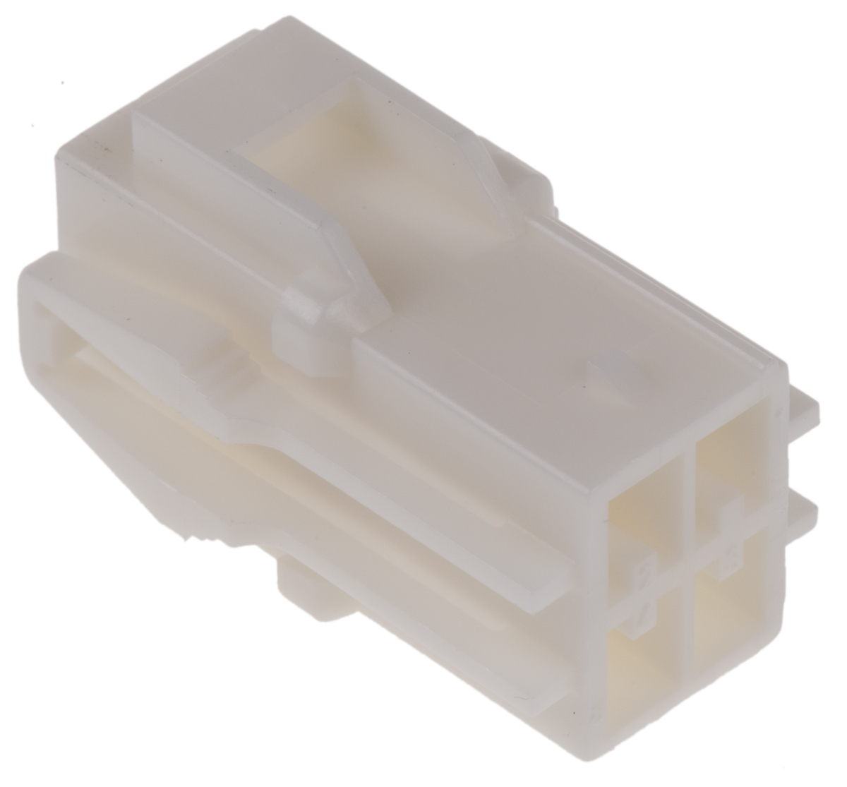 JST, HLR Female Connector Housing, 3.96mm Pitch, 4 Way, 2 Row