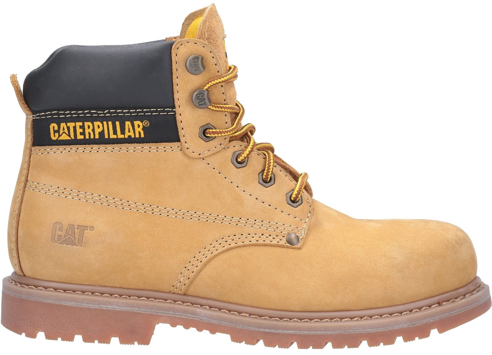CAT P724624 Honey Steel Toe Capped Unisex Safety Boots, UK 9, EU 43