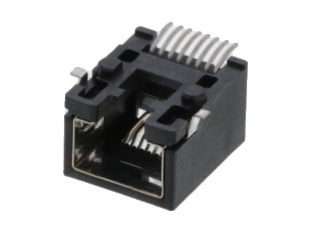 Molex 95540 Series Male RJ45 Connector, Cable Mount, Cat6 Straight 1 Port 8 -Way