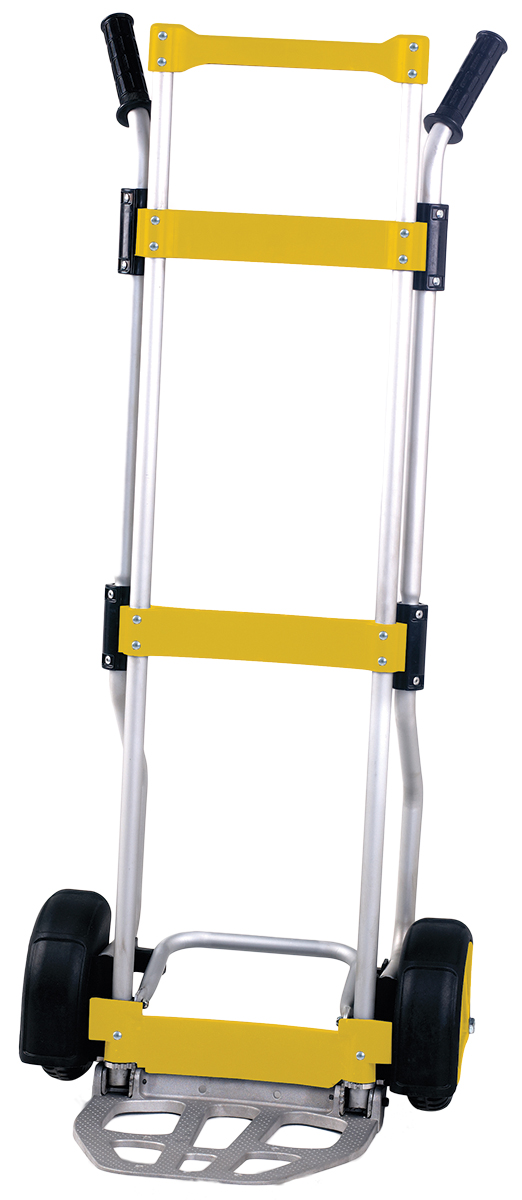 RS PRO Heavy Duty Folding Aluminium Sack Truck, 270kg Load, 310 x 310mm Load Plate