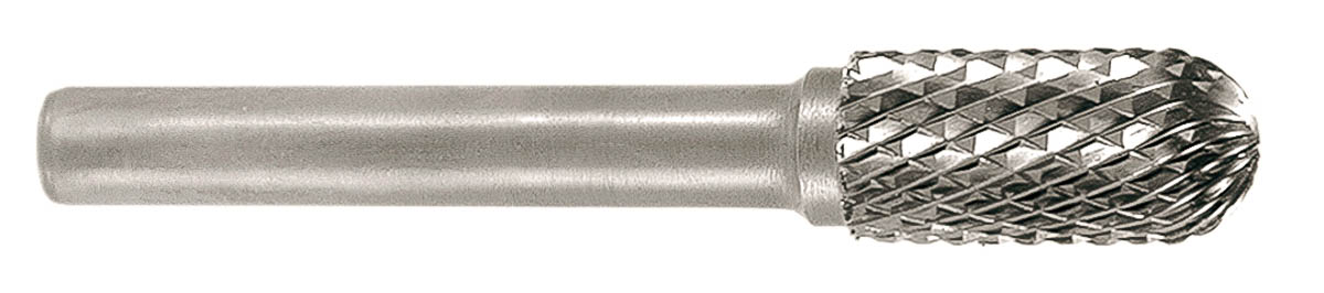 RS PRO Ball Nosed Cylinder Burr for Deburring Aluminium, Plastic, Steel, 10mm Capacity, Tungsten Carbide Blade