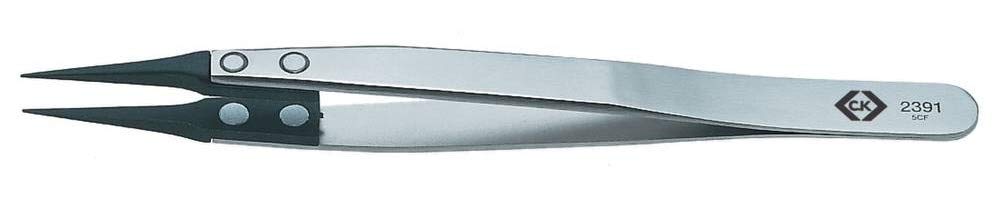 CK 130 mm, Stainless Steel, Extra Fine, ESD Tweezer