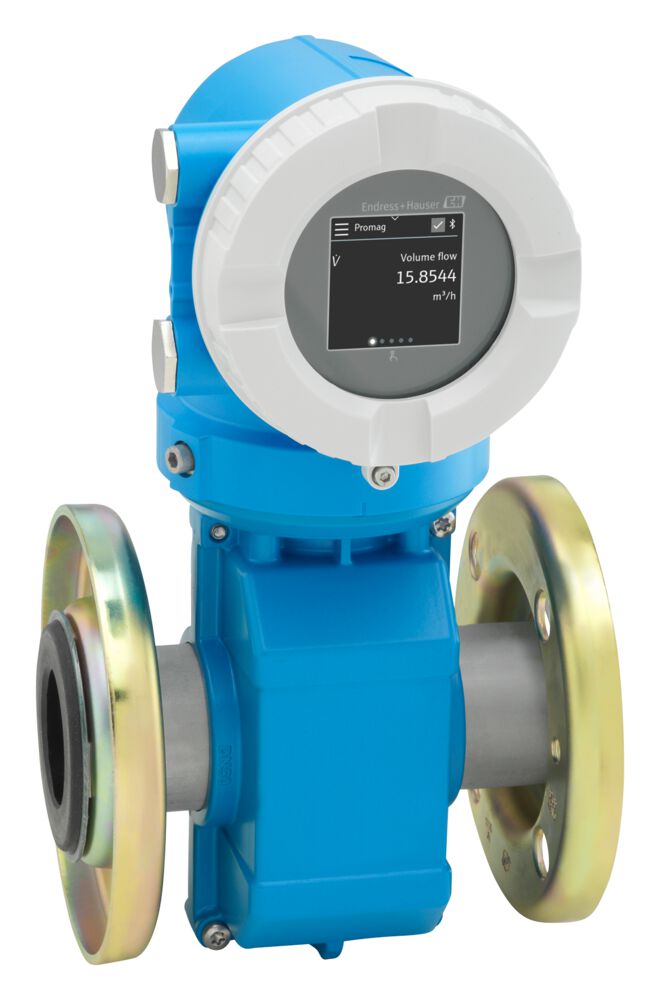 Endress+Hauser Proline Promag W 10 Series Electromagnetic Flowmeter Flow Meter for Water, 0.5 m³/h Min, 263000 m³/h Max