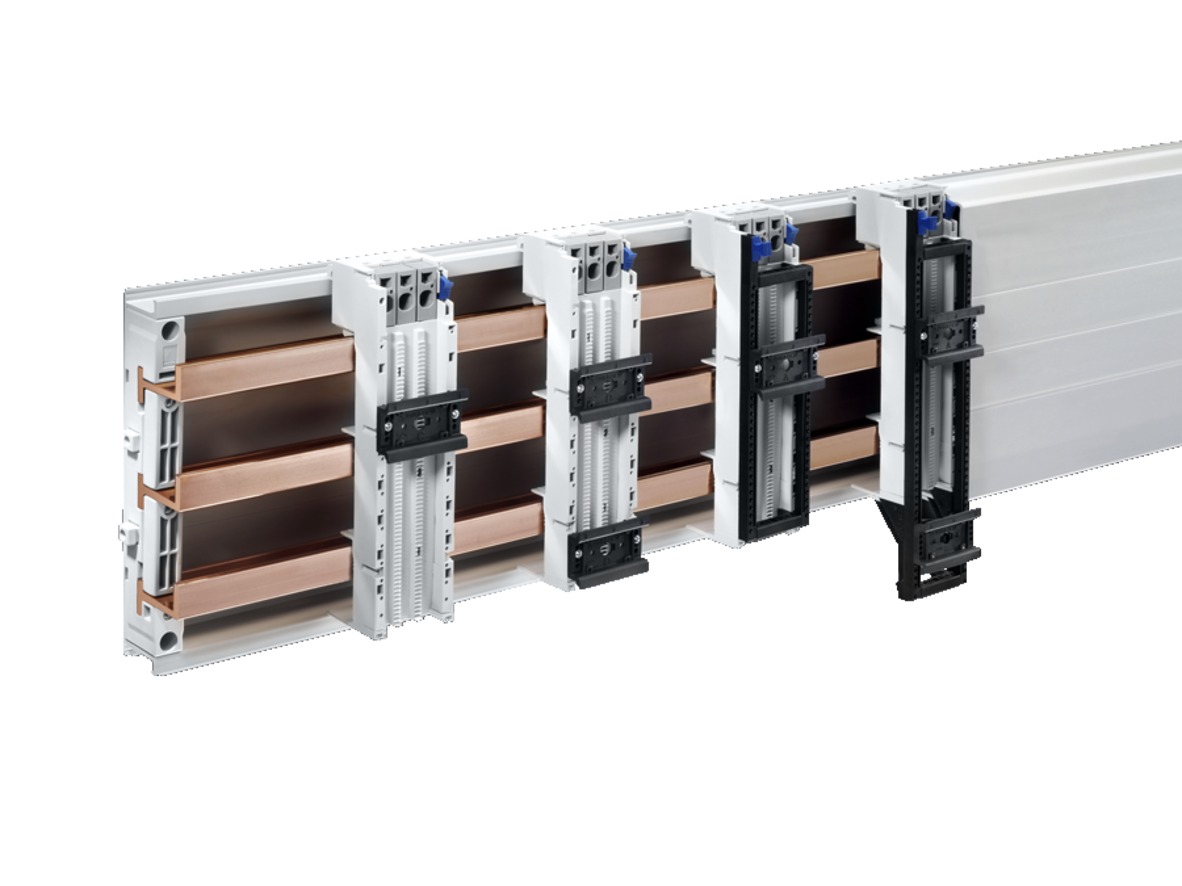 Rittal SV 9340 Series Polyamide Adapter for Use with Busbar Systems, 55 x 208mm
