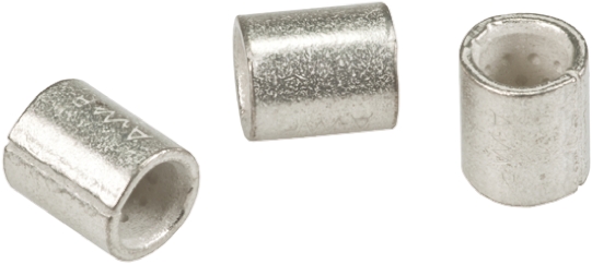 TE Connectivity, SOLISTRAND Parallel Splice Connector, Uninsulated, Tin 6 AWG