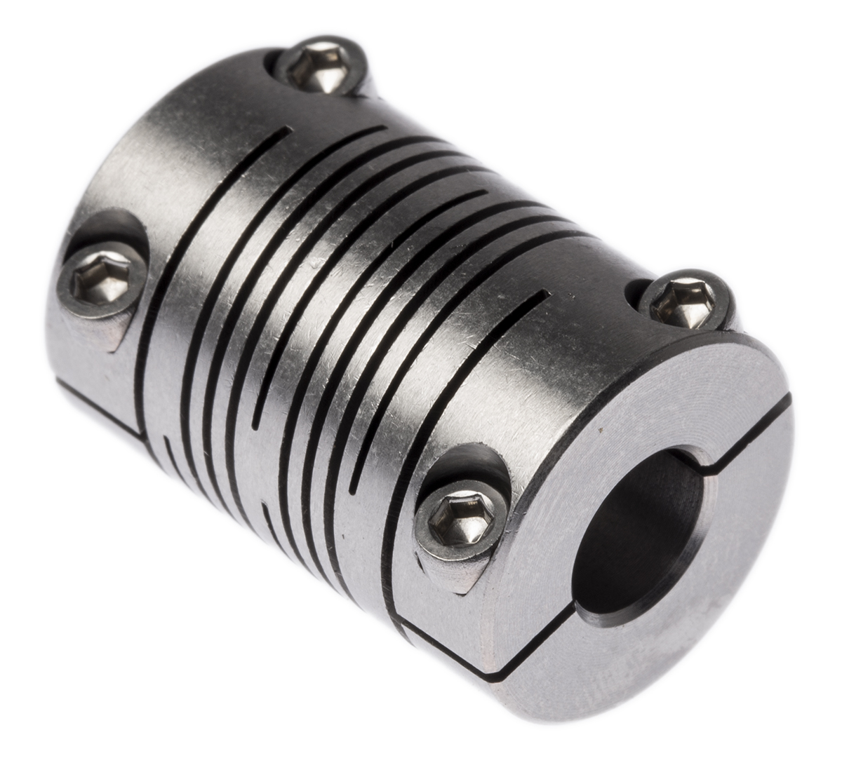 Huco Beam Coupling, 19mm Outside Diameter, 8mm Bore, 28mm Length Coupler