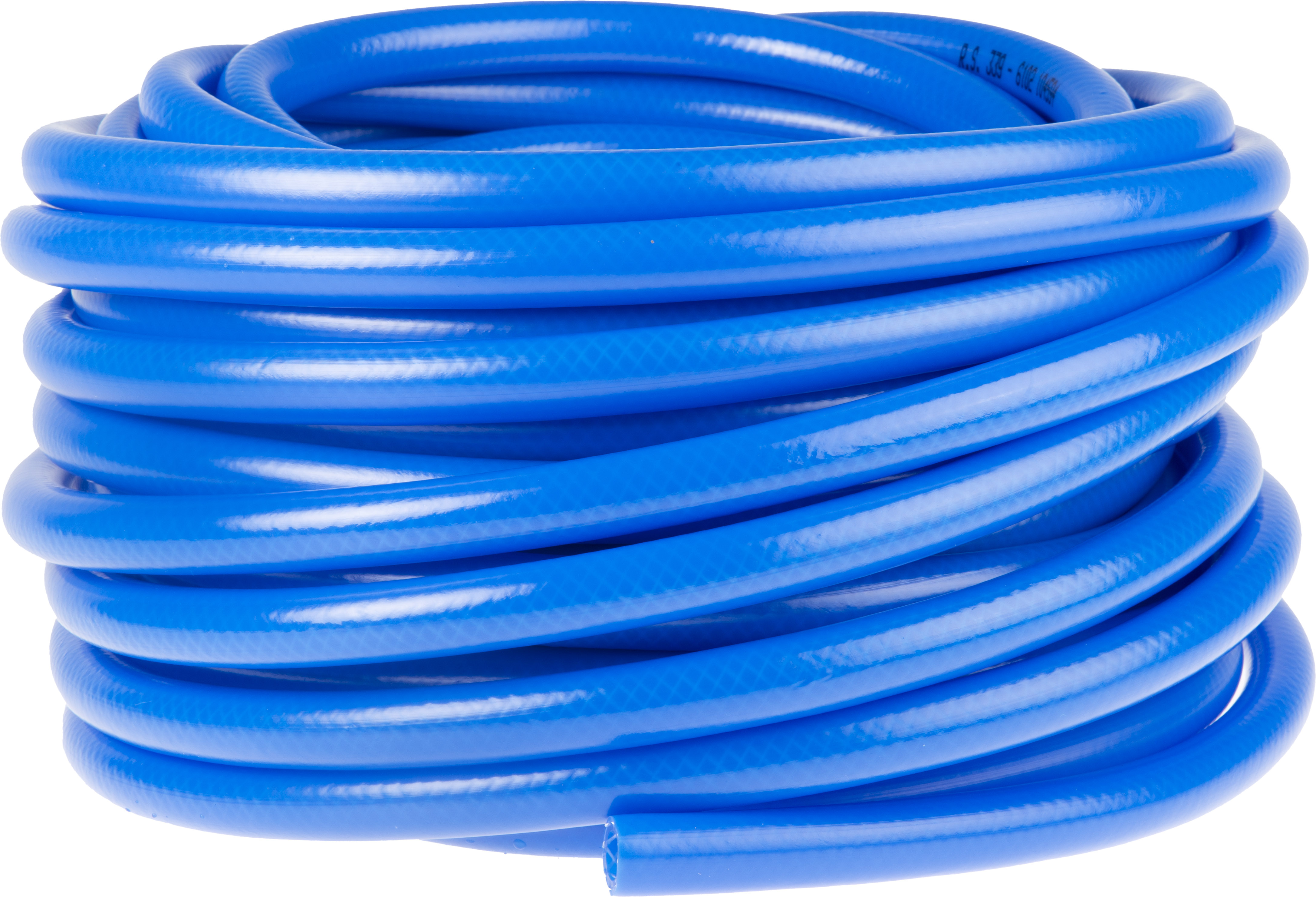 RS PRO PVC, Hose Pipe, 12.5mm ID, 18.5mm OD, Blue, 25m