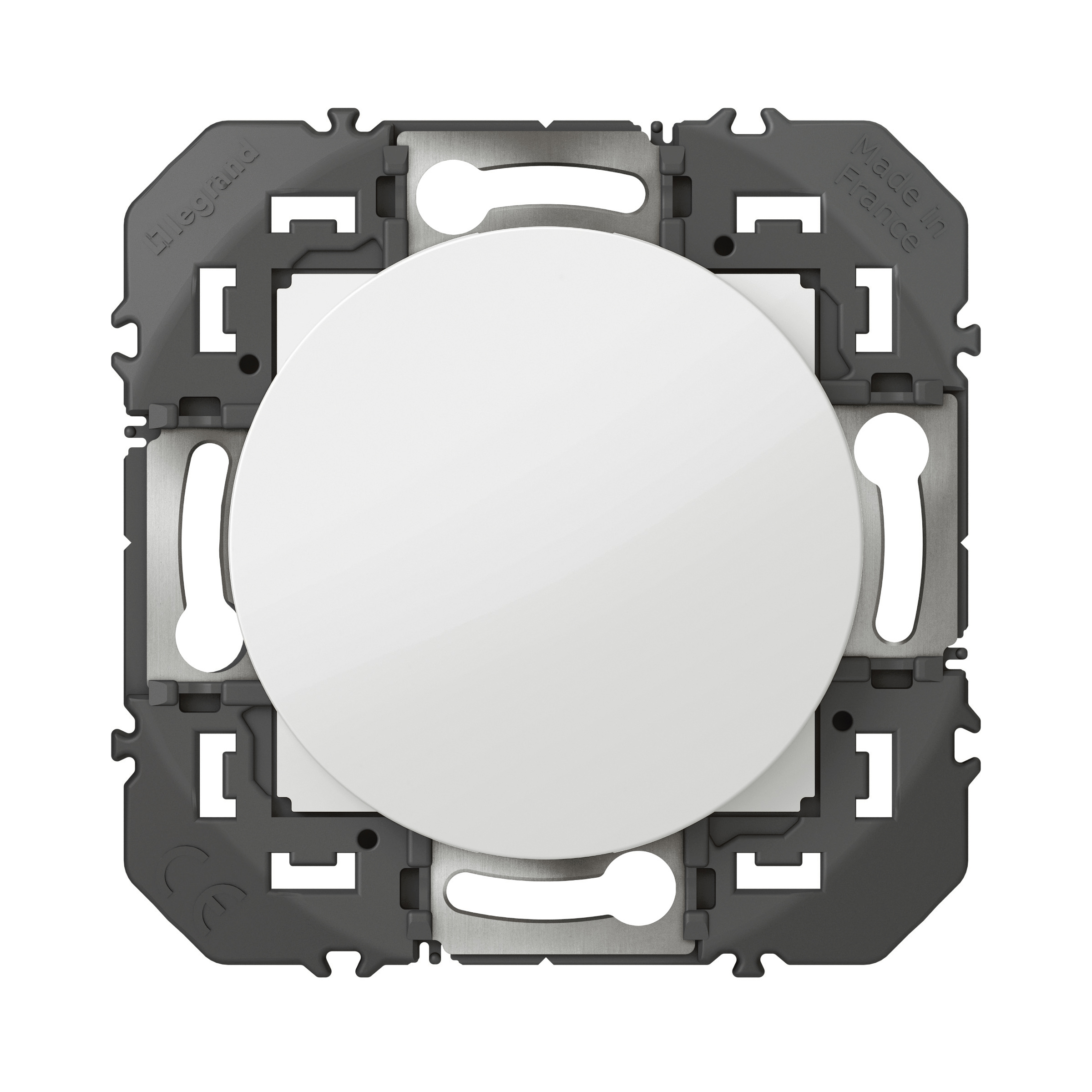 Legrand White Blank Plate Plastic Faceplates & Mounting Plates