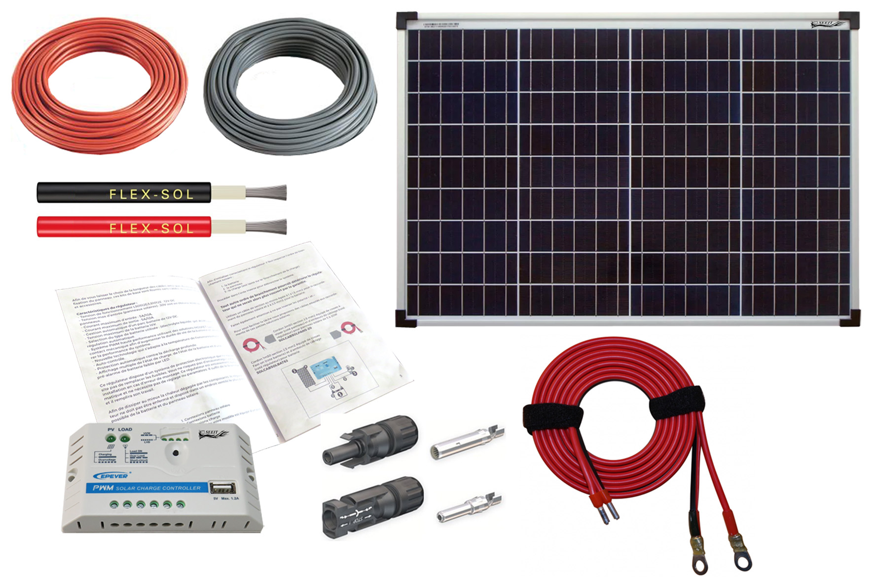 Seeit 50W  Kit solar panel