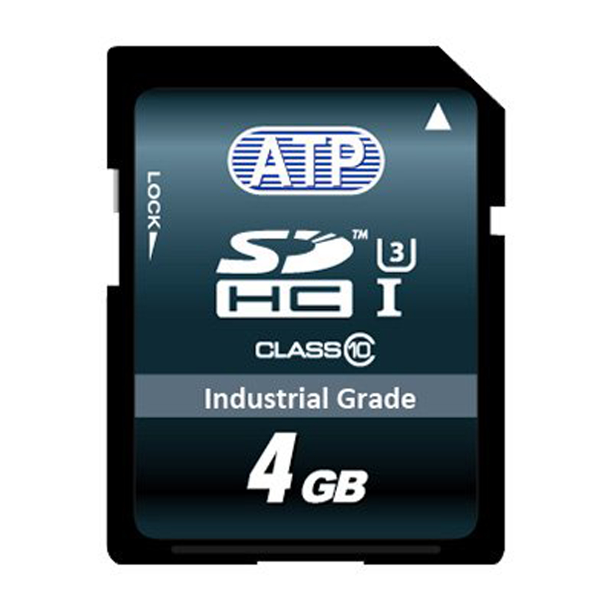 ATP 4 GB Industrial SDHC SD Card, Class 10, UHS-1 U1