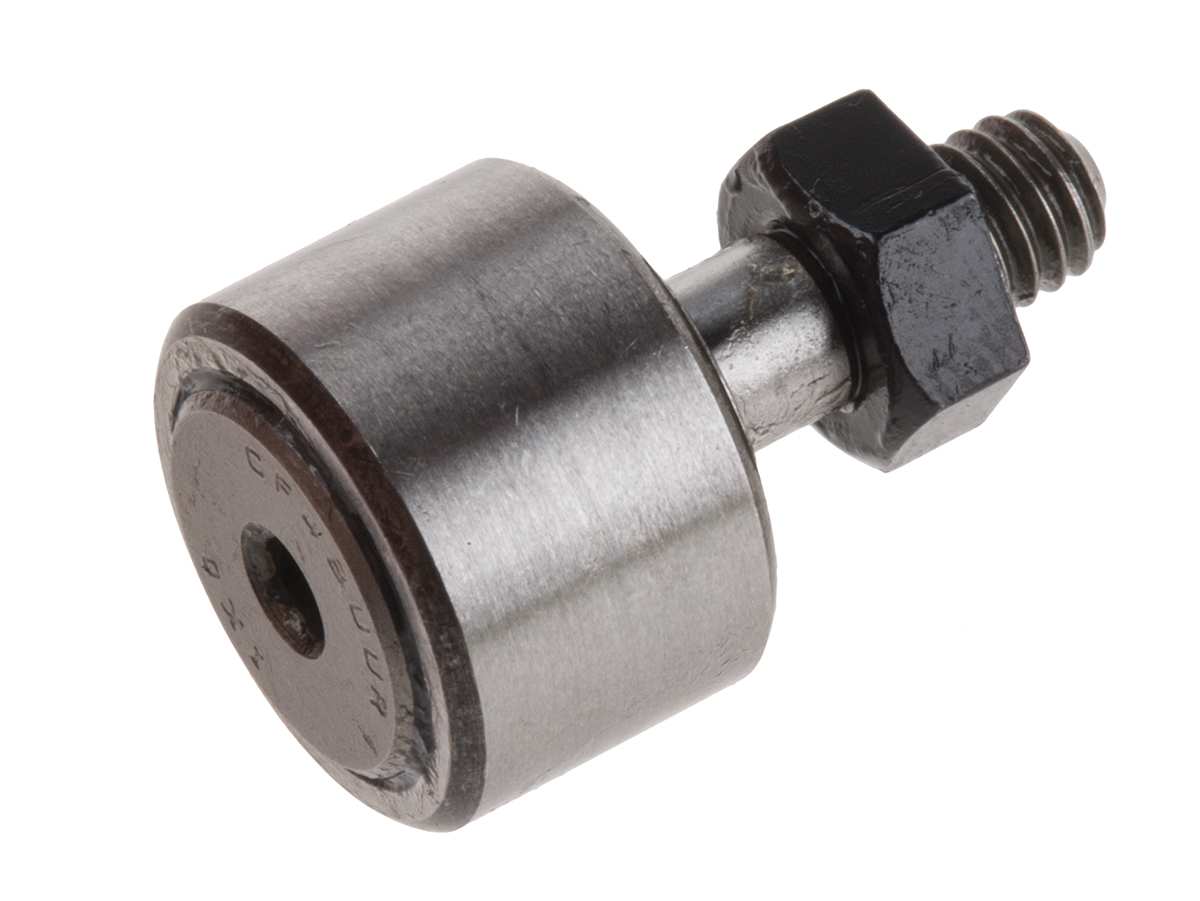 Standard Caged Cam Follower CF 4 BUUR, 4mm ID, 12mm OD