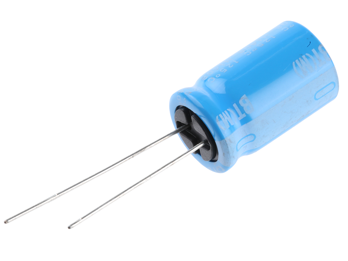 Nichicon 470μF Aluminium Electrolytic Capacitor 35V dc, Radial, Through Hole - UBT1V471MHD8