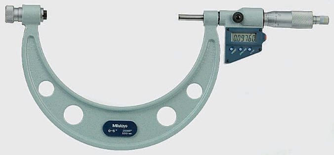 Mitutoyo 340-351-10 External Micrometer, Range 0 mm →152 mm, With UKAS Calibration
