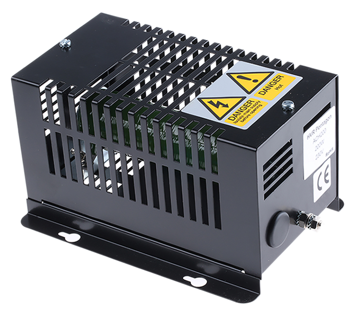 RS PRO Enclosure Heater, 230V ac, 200W Output, 200W Input, 200mm x 140mm x 115mm