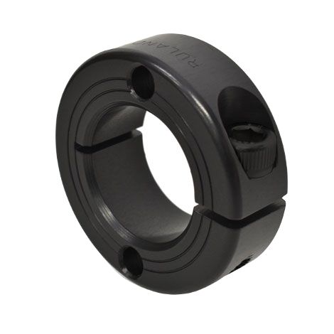 Ruland Shaft Collar, One Piece, Clamp, Bore 35mm, OD 57mm, W 15mm, 1215 Lead-Free Carbon Steel