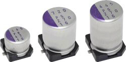 Panasonic 47μF Surface Mount Polymer Capacitor, 16V dc