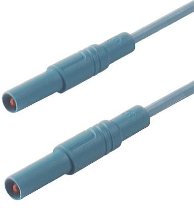 Hirschmann Test & Measurement, 32A, 1000V ac/dc, Blue, 2m Lead Length