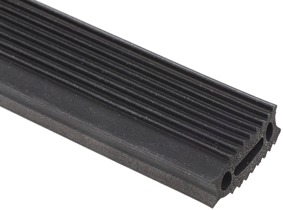 RS PRO Black EPDM  Edging Strip, 20m