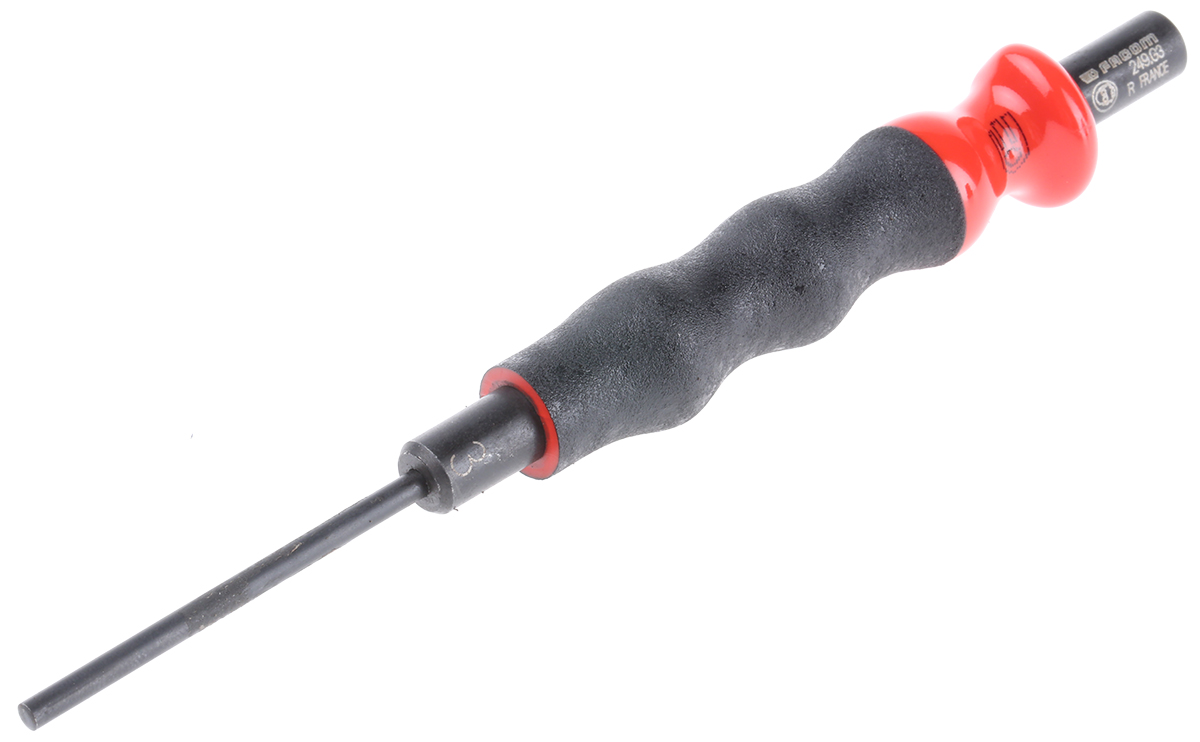 Facom 1-Piece Punch, Anti-Vibration Punch, 3.0 mm Shank