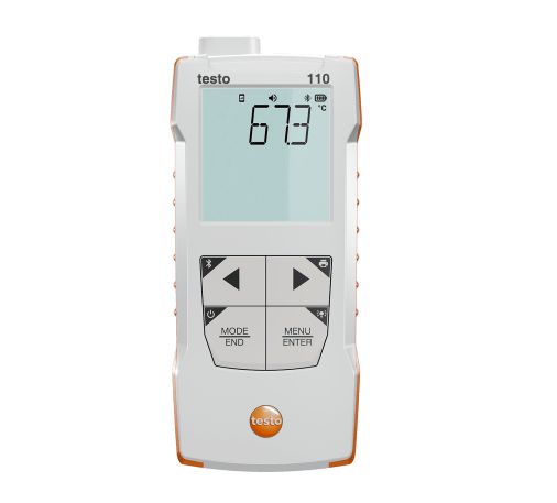Testo TESTO 110 Digital Digital Thermometer for Temperature measurement Use, General Probe, 1 Input(s), +800°C Max, 0.3