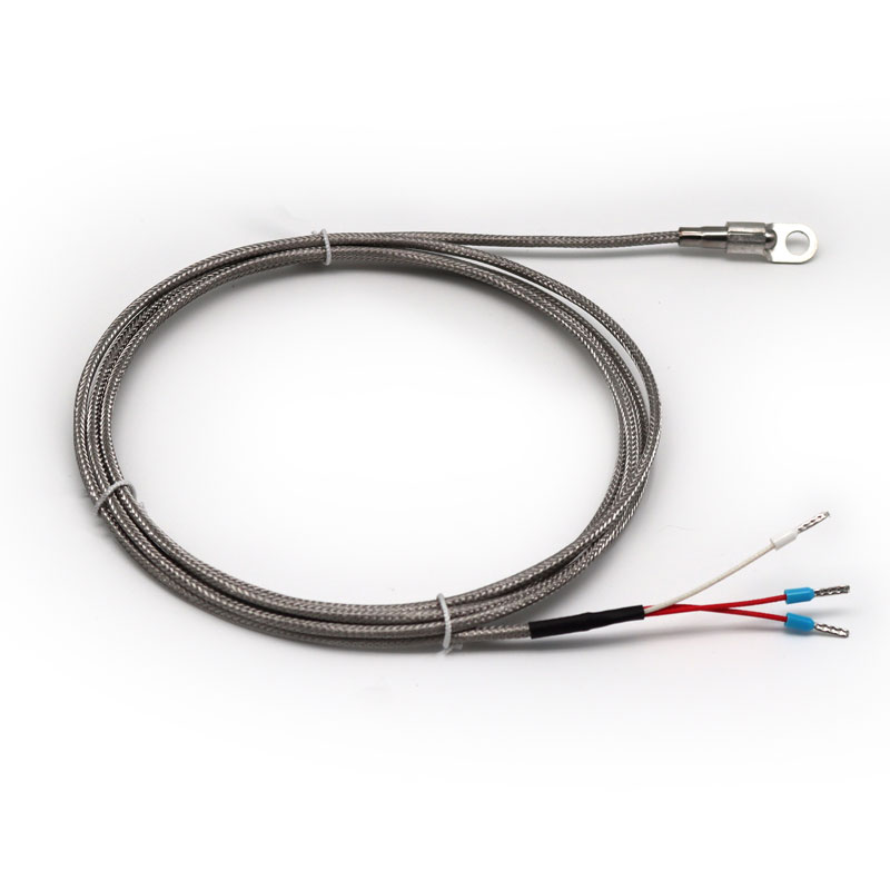 Prosensor PT100 Temperature Probe, 6mm Dia, 2m Long, 3 Wire, Contact, Class A +450°C Max