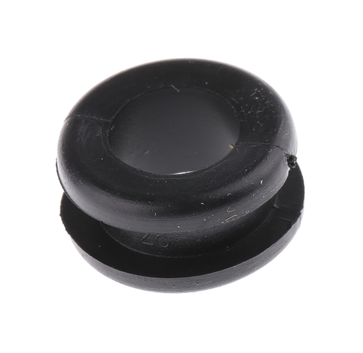 HellermannTyton HV Black PVC 13.5mm Cable Grommet for Maximum of 10mm Cable Dia. 633-02050 HV1205-PVC-FR-BK