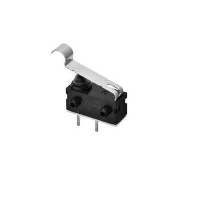 Omron Leaf Lever Subminiature Micro Switch, PCB Straight Terminal, SPST, IP67