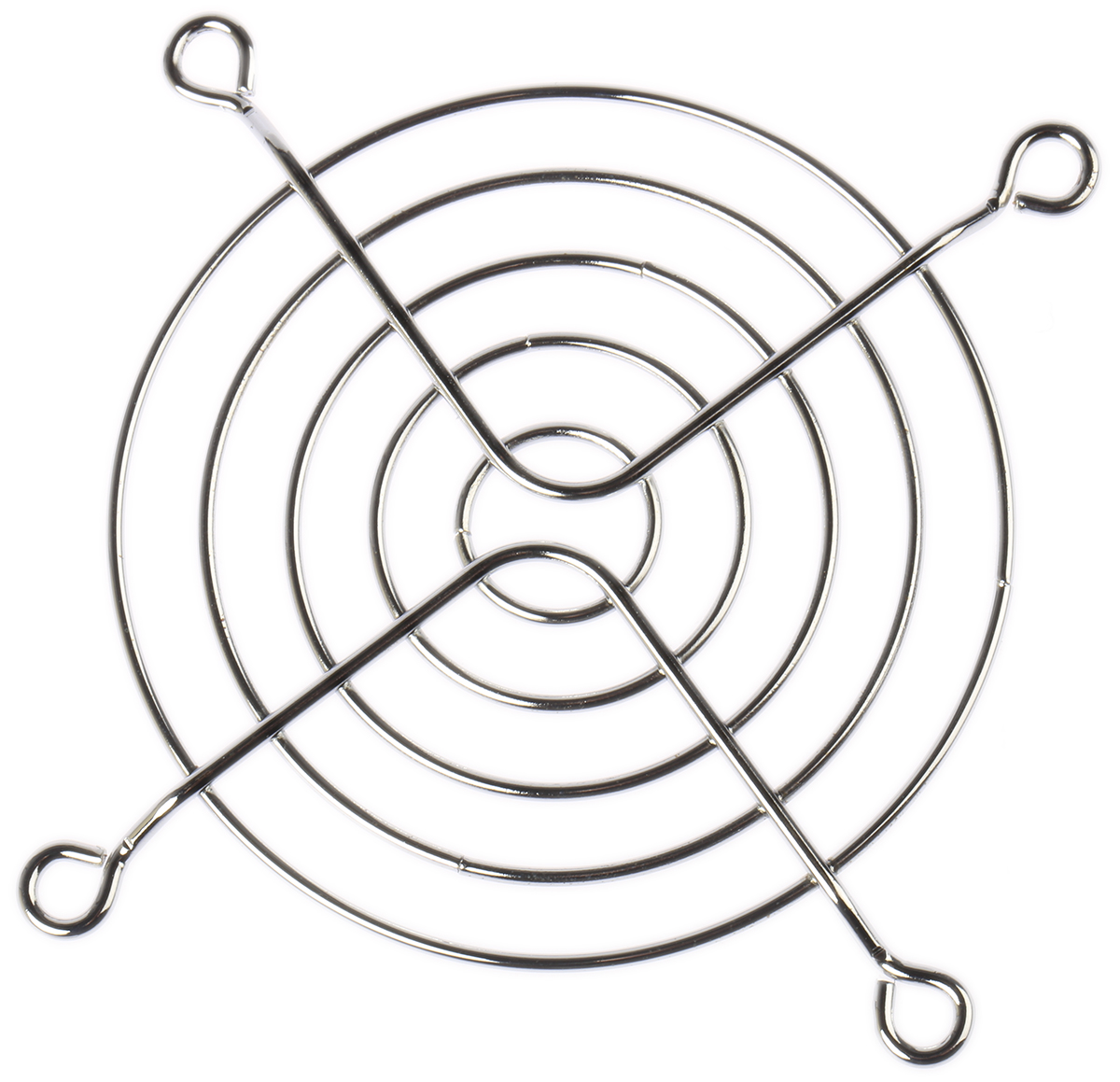 Sunon FG-08 Series Steel Finger Guard for 80mm Fans, 71mm Hole Spacing, 80 x 80mm