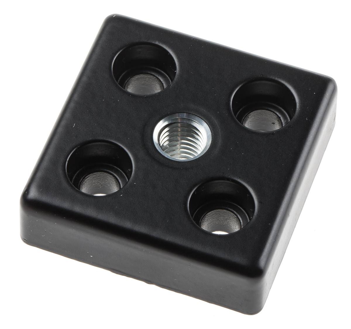 RS PRO M5, M8 Thread Base Plate, 8mm Groove