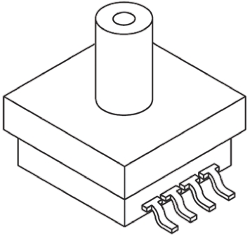 NXP Absolute Pressure Sensor, 115kPa Operating Max, Surface Mount, 8-Pin, 400kPa Overload Max, SSOP