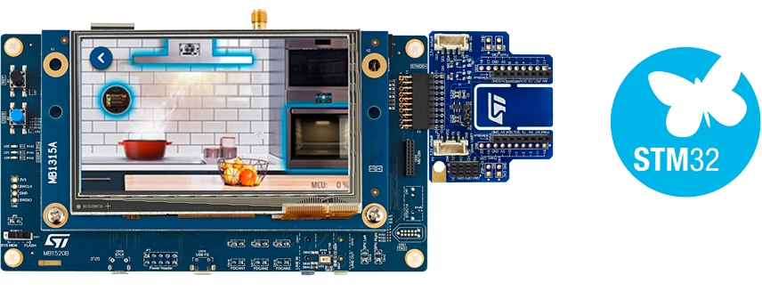 STMicroelectronics Discovery Kit with STM32H735IG MCU Microcontroller Discovery Kit STM32H735G-DK