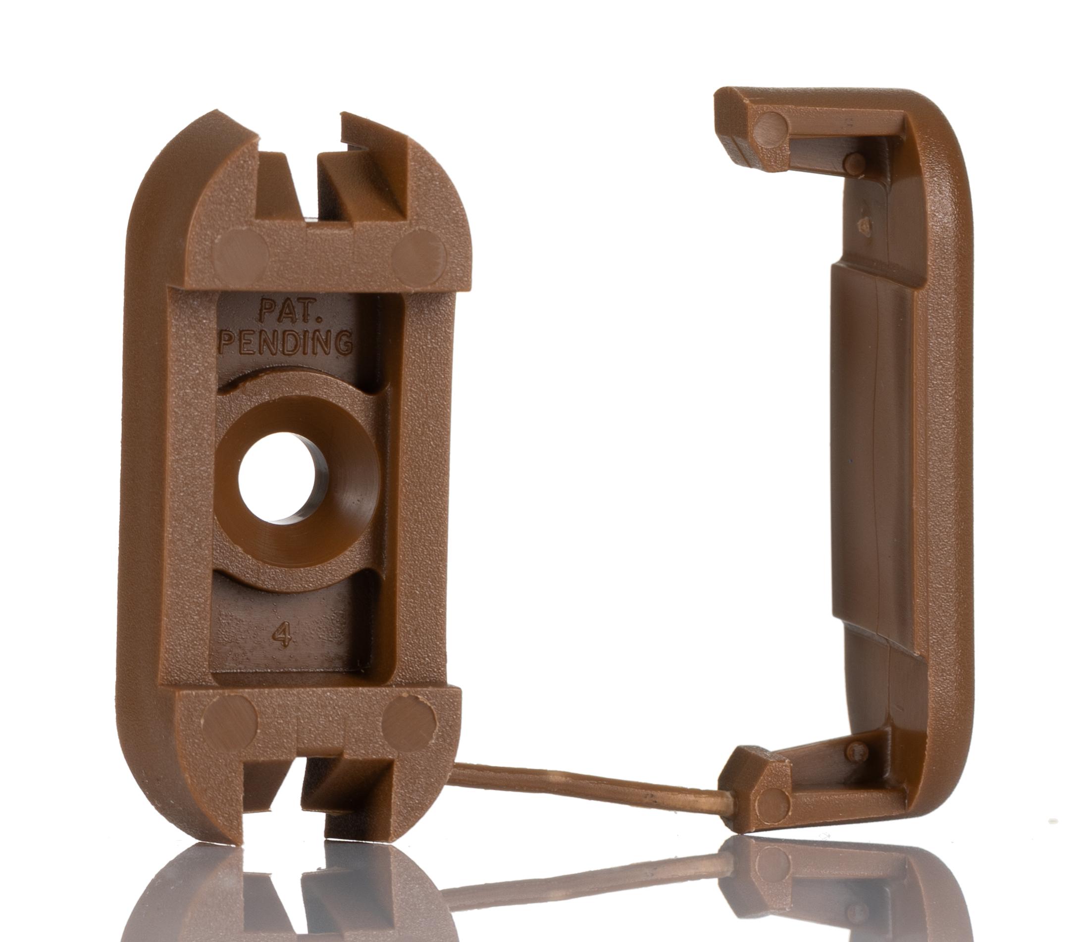 WJ Furse Polypropylene Lightning Earth Clip Max. Conductor Size 25 x 3mm 457.2mm