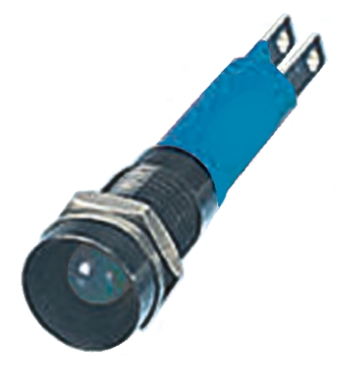 CML Innovative Technologies Blue Panel Mount Indicator, 12V, 8mm Mounting Hole Size