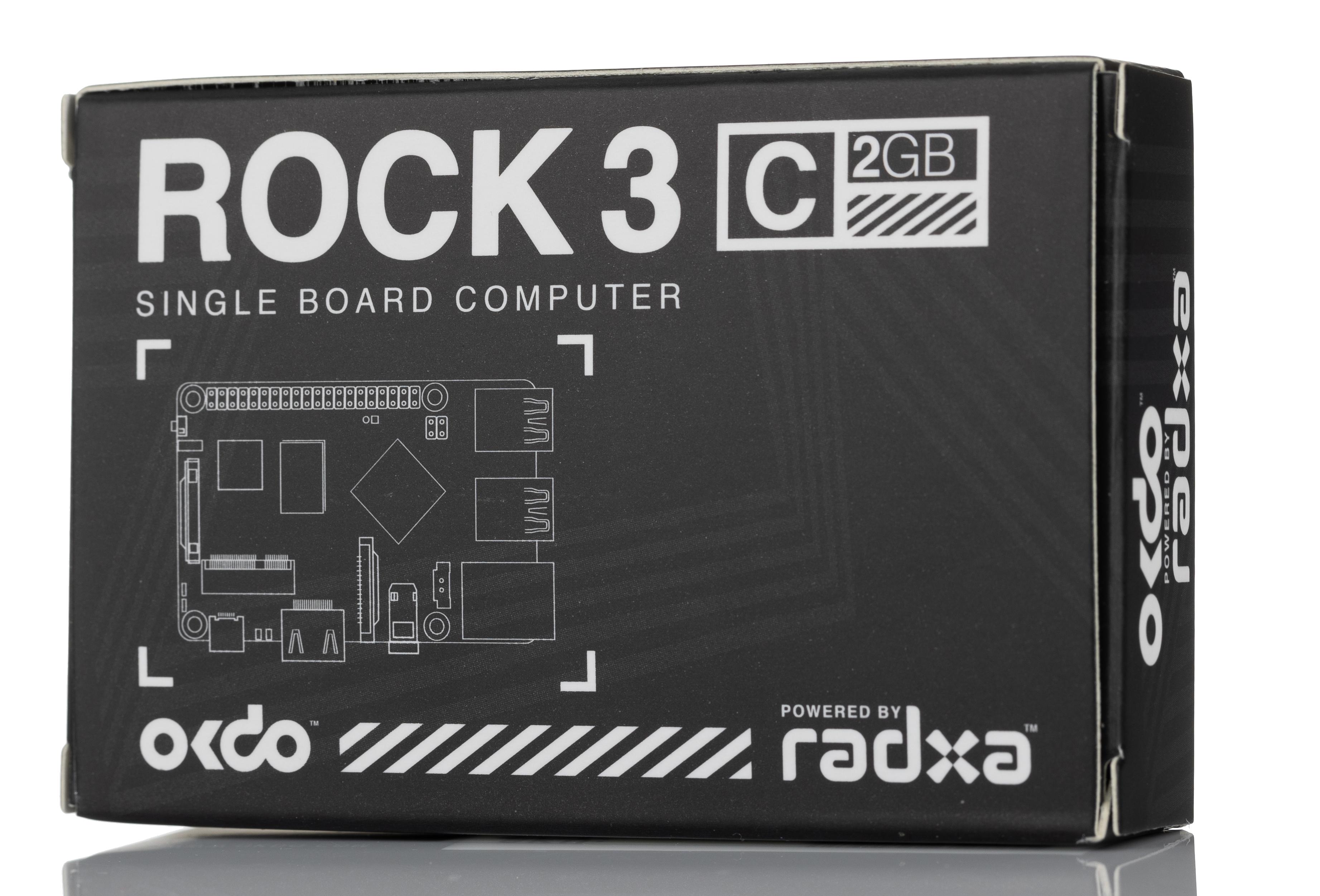 Okdo Bulk ROCK 3 Model C 2GB Single Board Computer - Box of 100