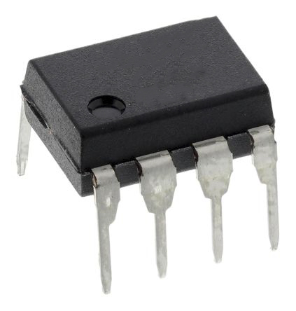onsemi, 6N136VM DC Input Transistor Output Optocoupler, Through Hole, 8-Pin PDIP