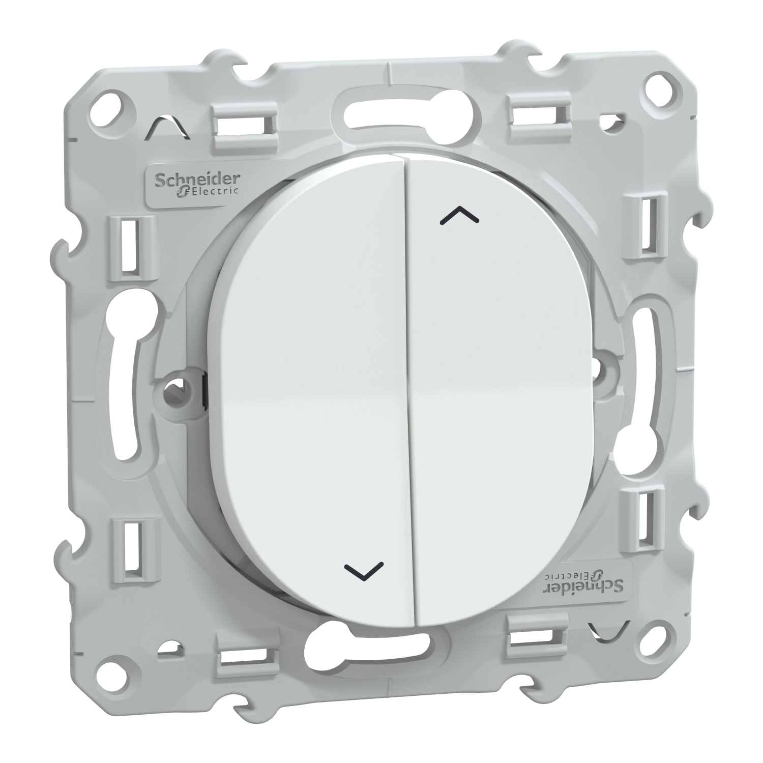 Schneider Electric White Switch Mechanism 6A, Ovalis C Series Series