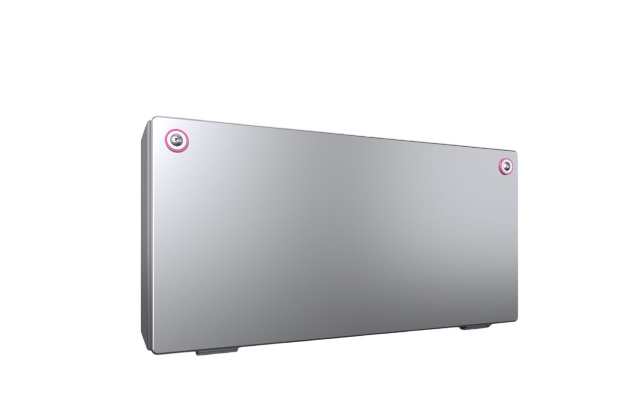 Rittal KX Series Stainless Steel Enclosure, IP66, 400 mm x 200 mm x 120mm