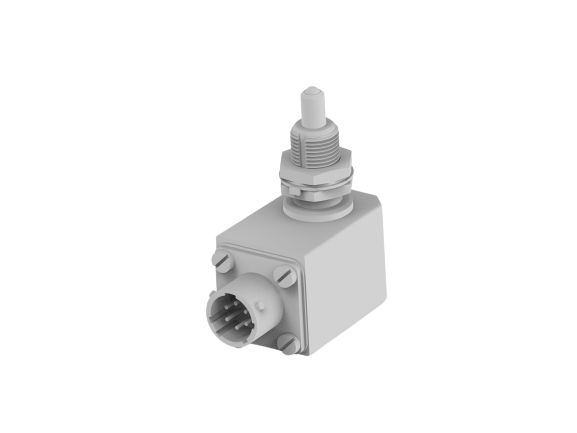 TE Connectivity Plunger Limit Switch, IP67, 2P, 7A Max