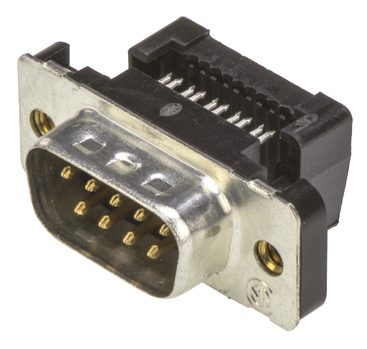 TE Connectivity Amplimite HDF-20 9 Way Cable Mount D-sub Connector Plug, 2.76mm Pitch