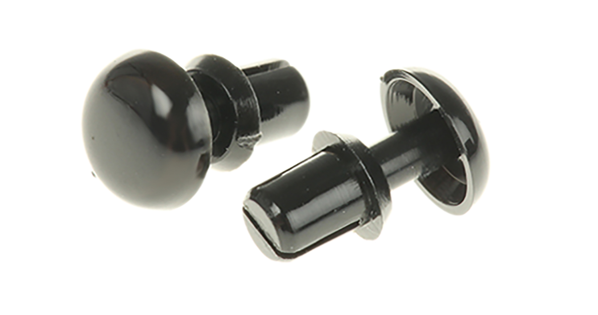 Essentra Nylon Snap Rivet, 2.6mm