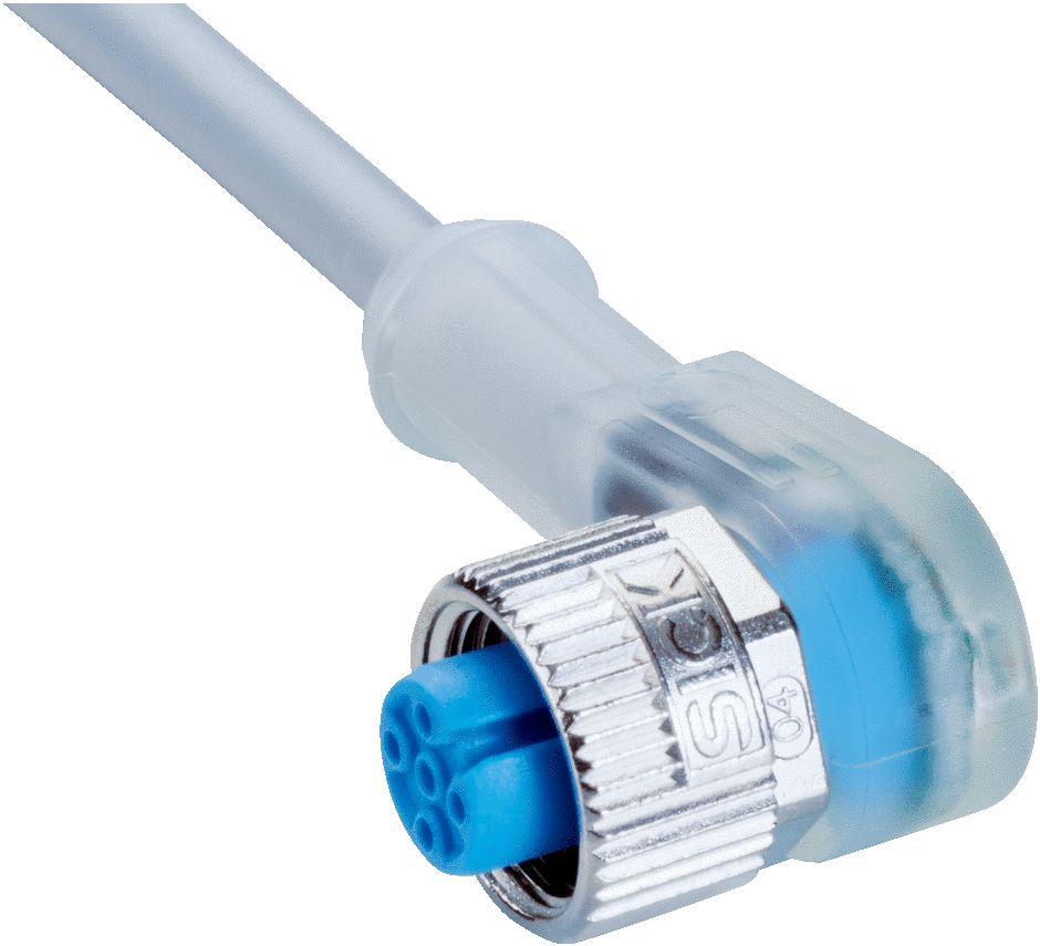 SICK Female 4 way M12 to Free End Sensor Actuator Cable, 10 m
