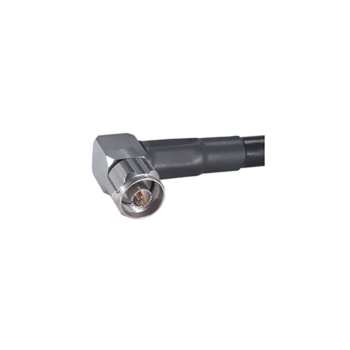 Huber+Suhner 16_N-50-10-1/103_UV Series, Plug Cable Mount N Connector, Crimp Termination, Right Angle Body