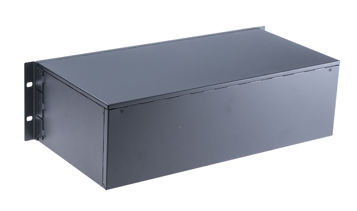 nVent SCHROFF, 3U, 19-Inch Rack Mount Case, Interscale M, 133 x 444 x 221mm