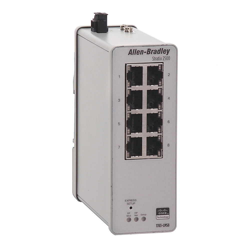 Allen Bradley Managed 8 Port Network Switch