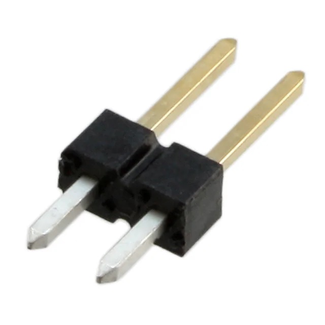 Amphenol Communications Solutions Bergstik Series Vertical Through Hole Pin Header, 6 Contact(s), 2.54 mm Pitch, 1 Row,