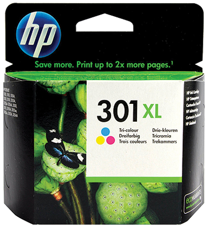 Hewlett Packard 301XL Cyan, Magenta, Yellow Ink Cartridge