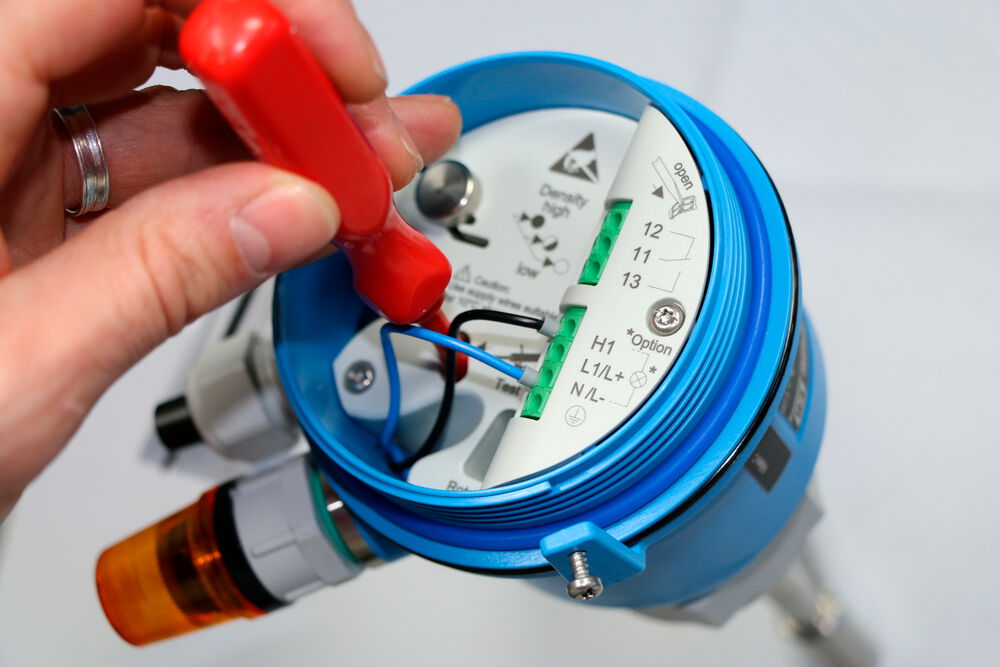 Endress+Hauser Soliswitch FTE20 Series Point Level Level Sensors, Binary Output, Threaded Mount, Polycarbonate Body,