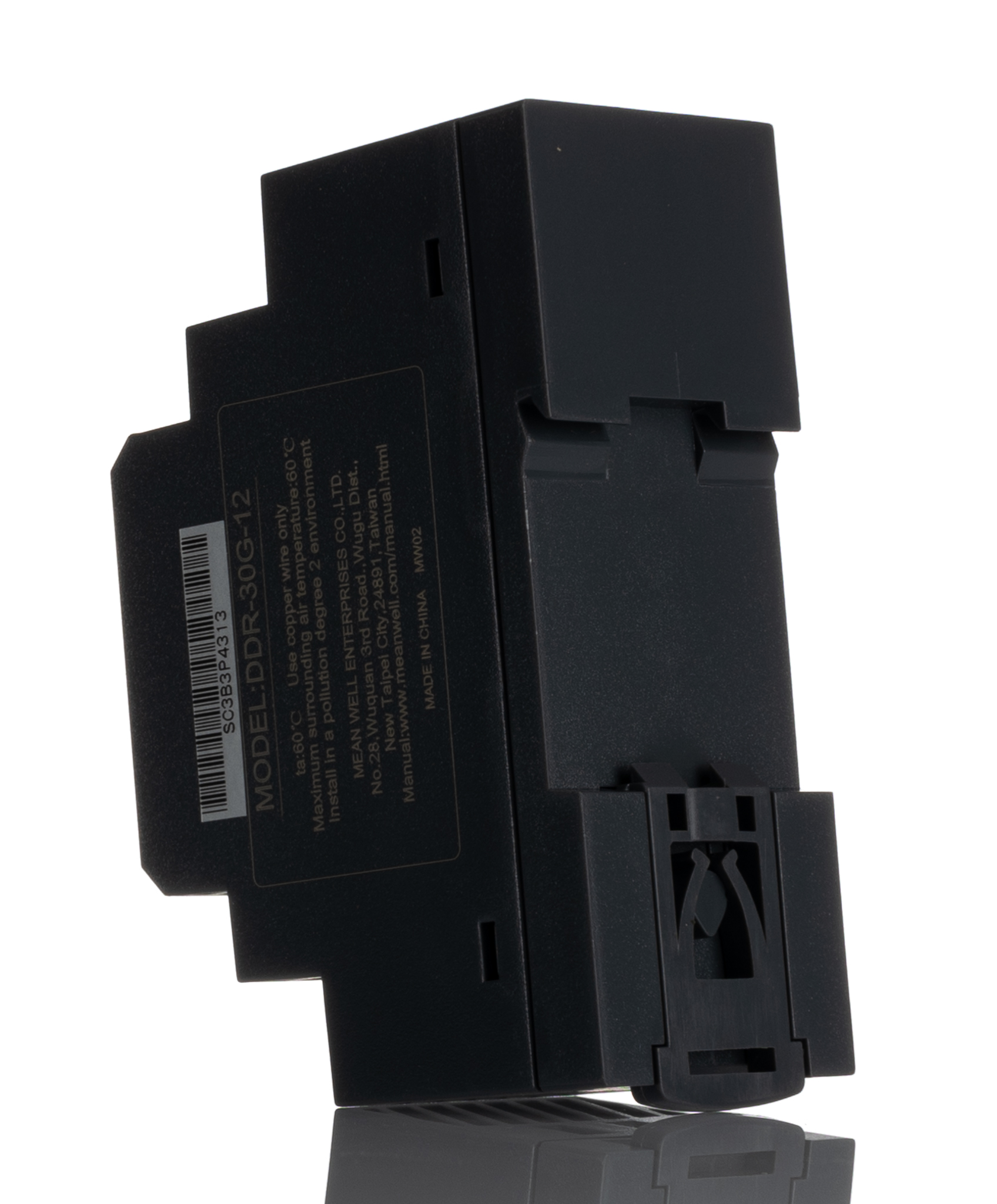 MEAN WELL DDR-30 DC-DC Converter, 12V dc/ 2.5A Output, 30W, DIN Rail Mount, +85°C Max Temp -40°C Min Temp
