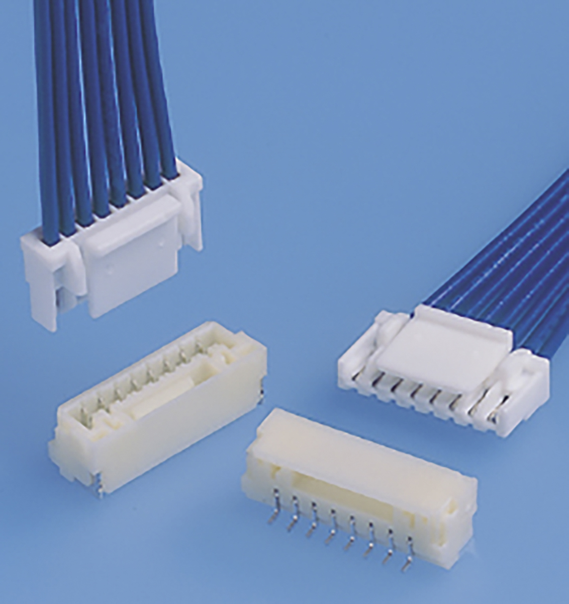 JST GH Series Right Angle Surface PCB Header, 4 Contact(s), 1.25 mm Pitch, 1 Row, Shrouded